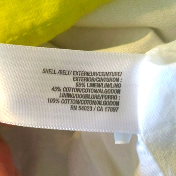 ✨Old Navy Girls Linen Blend Sundress - Size: S (6/7) - Picture 9 of 9